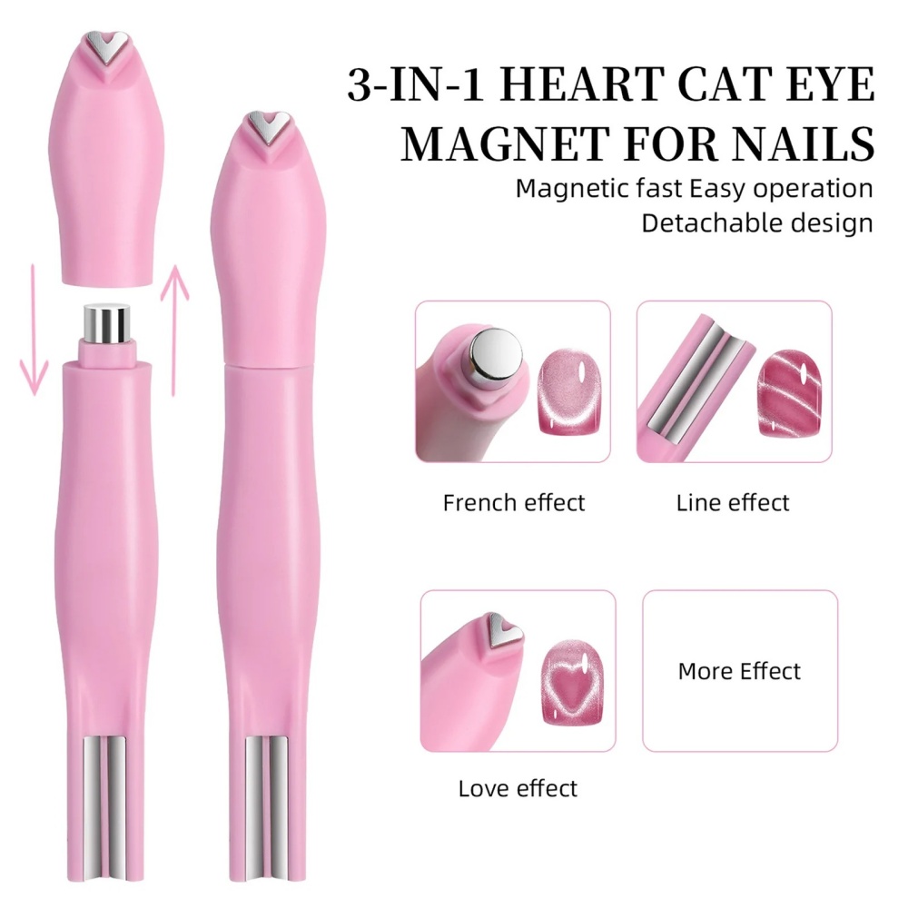 3-In-1 Heart Shape Cat Eye Nai - Contour Palette Stick review and price